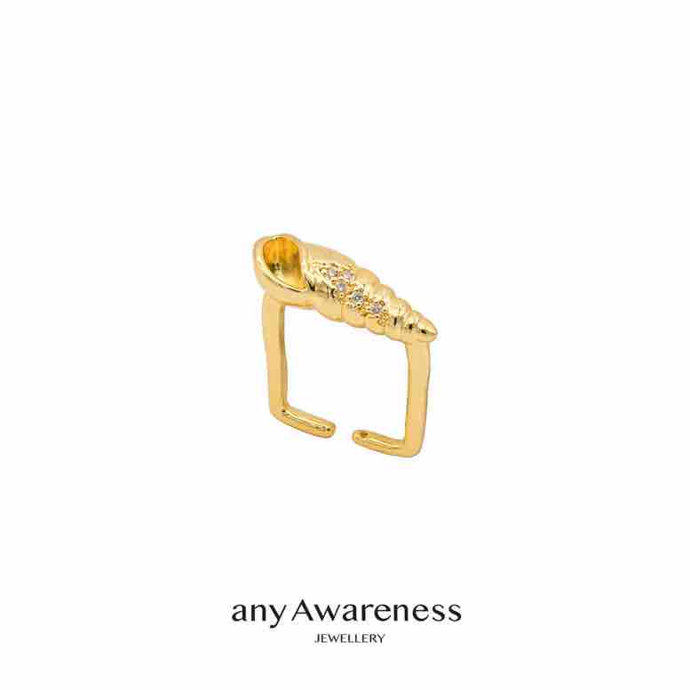 open-ended zircon-set rings
