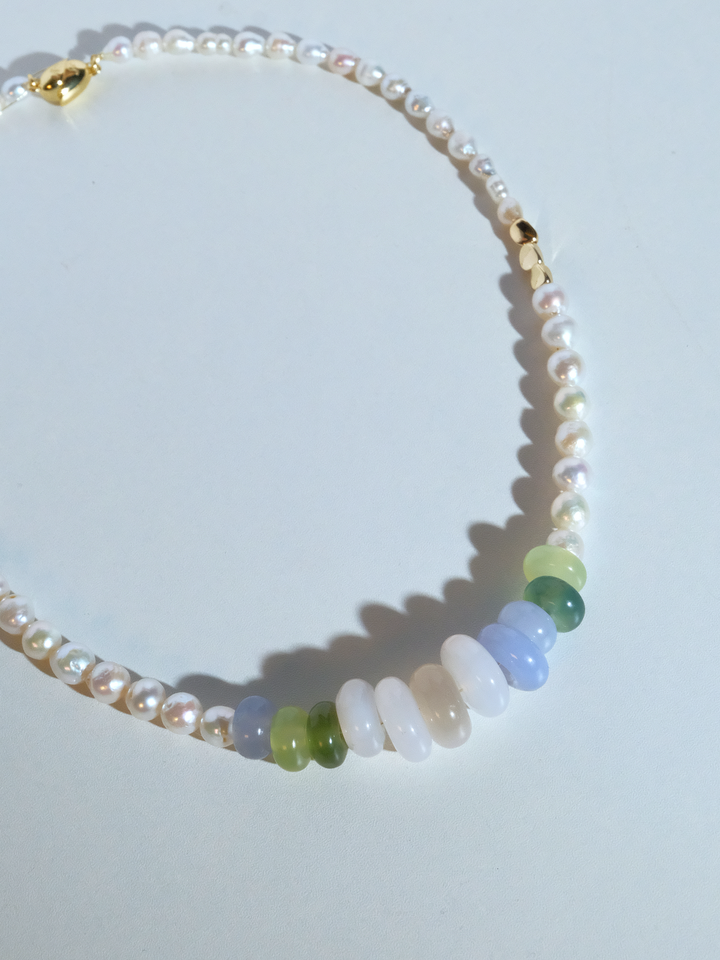 Desolate Healing Style Baroque Pearl Necklace